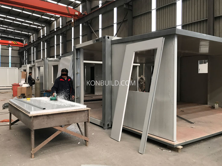 Expandable container homes.