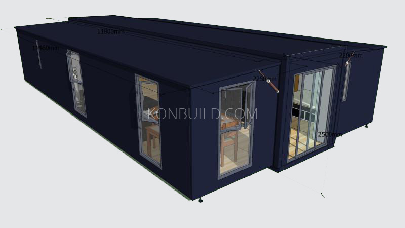 The Oslo Double Container Home